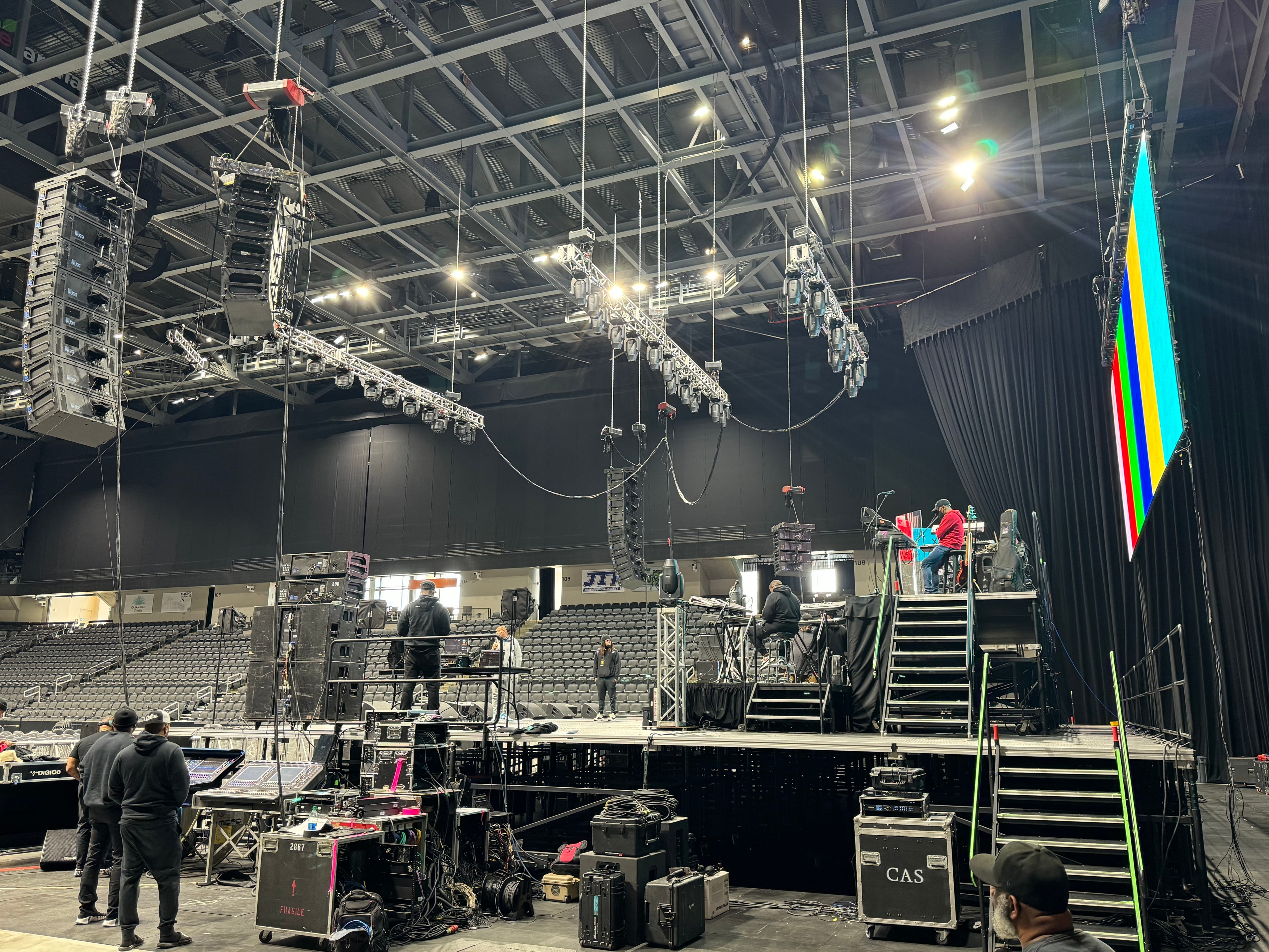 Church arena production