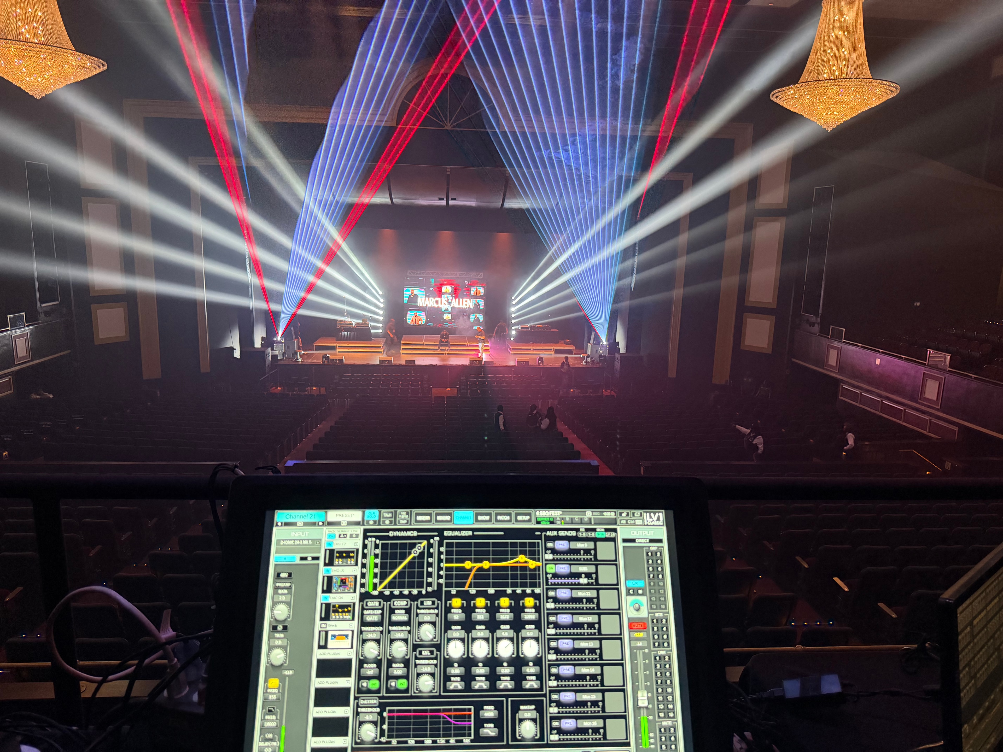 Theater show production